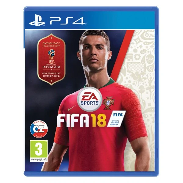 FIFA 18 CZ ps4 bazár