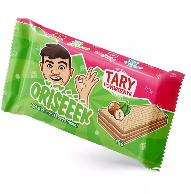 Oplátky Orieškové Tary Sweets, 40g