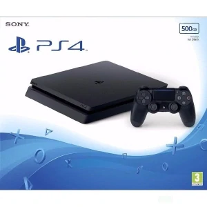 Sony PlayStation 4 Slim 500GB, jet black - bazár