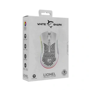 White Shark LIONEL , herná myš , bezkáblová
