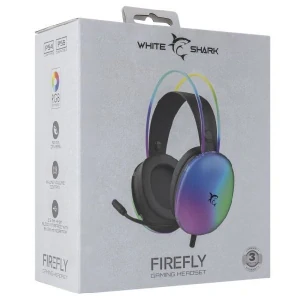 White Shark herné slúchadlá FIREFLY pre PC, PS4, PS5, Xbox čierne