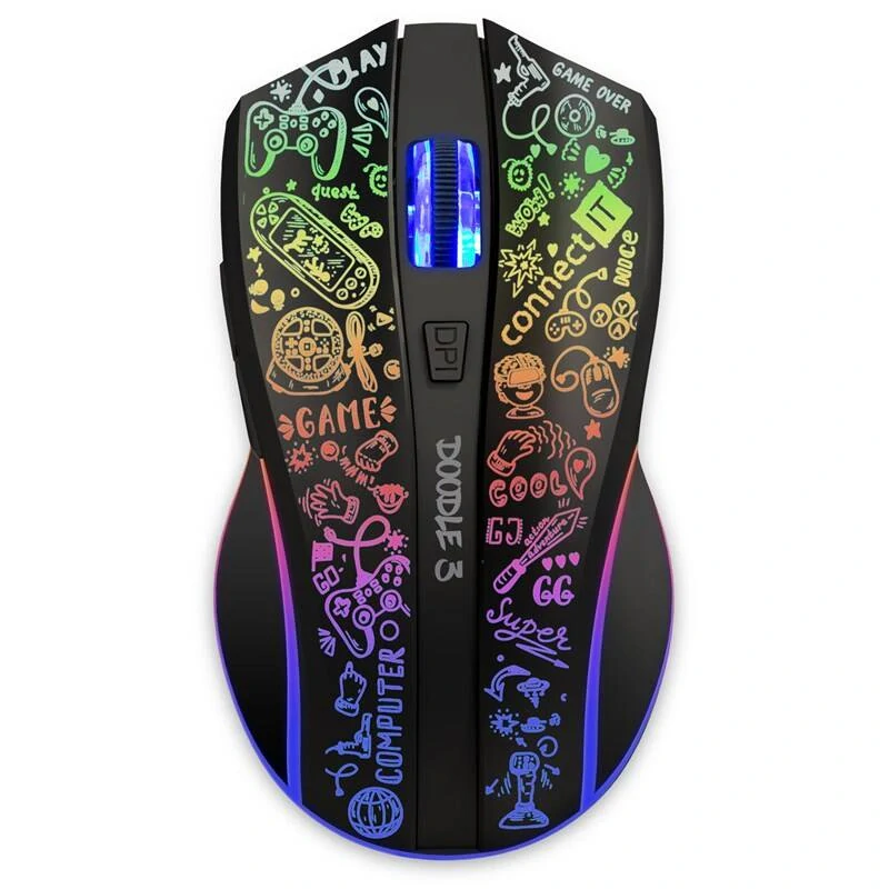 Herný myš bezdrôtová Connect It Doodle Mouse 3
