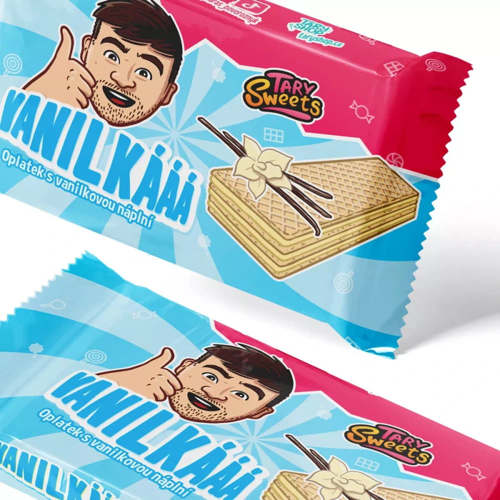 Oplátky vanilkové Tary Sweets, 40g