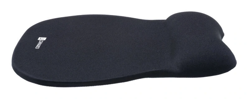 Podložka pod myš Connect IT so zápästnou opierkou, black