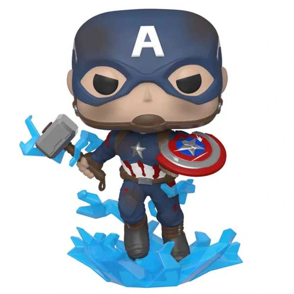 Funko Pop Captain America with Broken Shield and Mjölnir 573